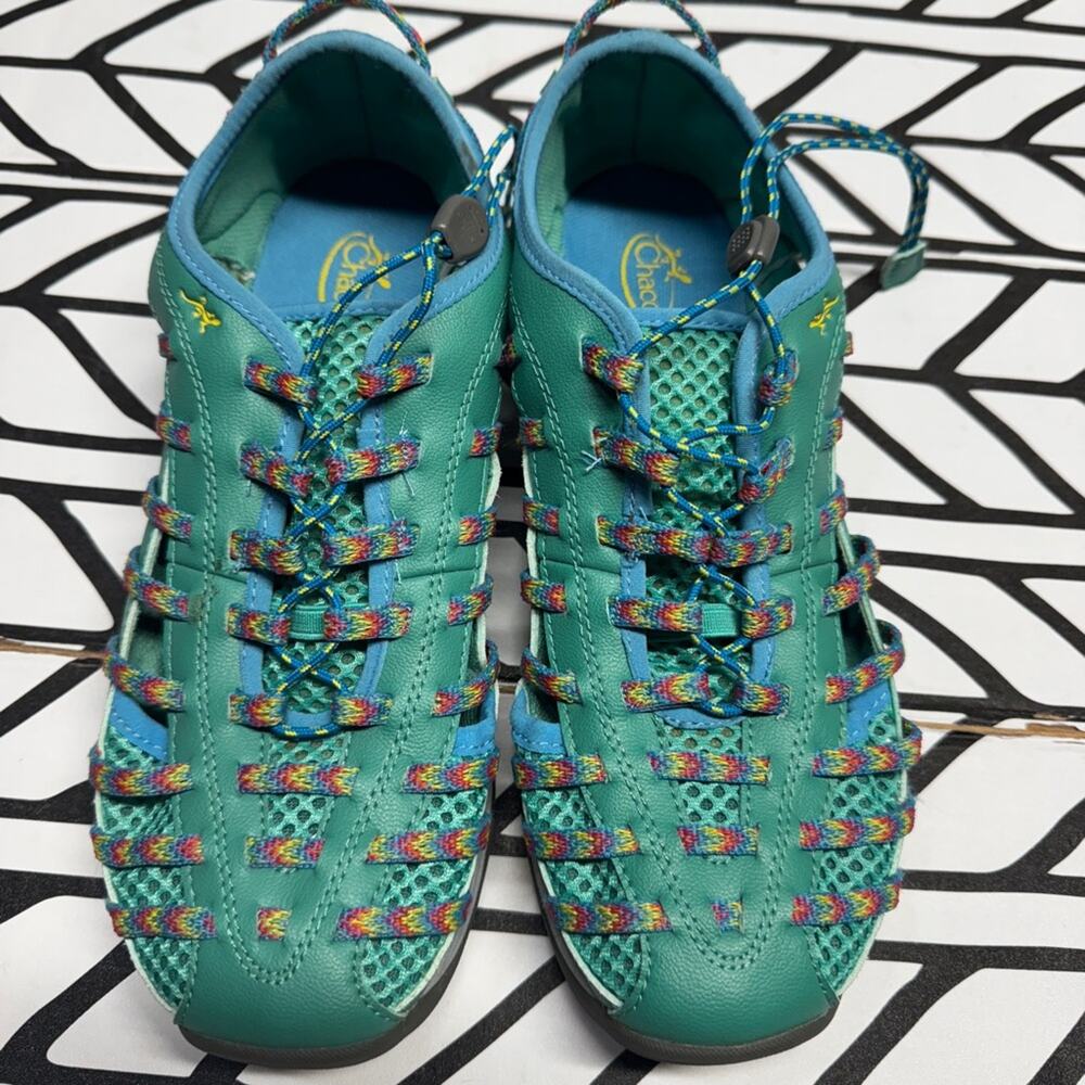 Chaco Outcross Evo 2 Teal Performance / Hiking / Water Shoe size 9 - Picture 2 of 5